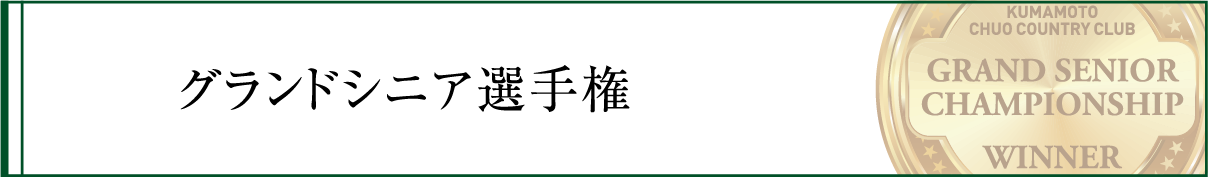 グランドシニア選手権の競技履歴・ボタン