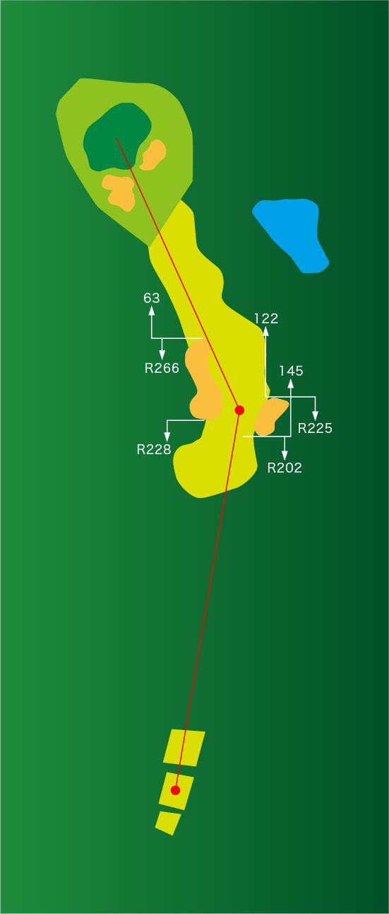 ゴルフコース15ホール・全景MAP